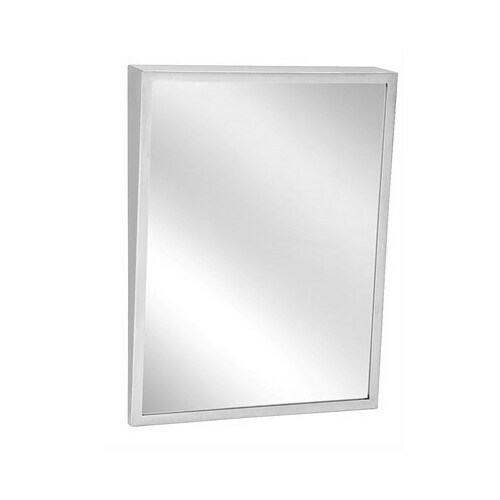 Bradley 740-018240 Tilted Angle Frame Mirror, 18x24